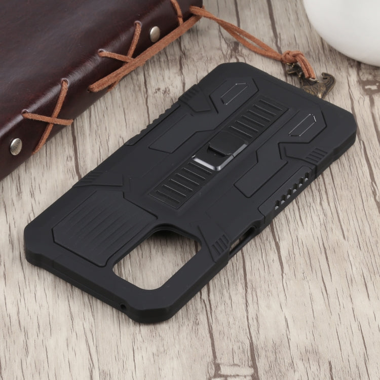 For OnePlus Nord N200 5G Vanguard Warrior All Inclusive Double-color Shockproof TPU + PC Protective Case with Holder