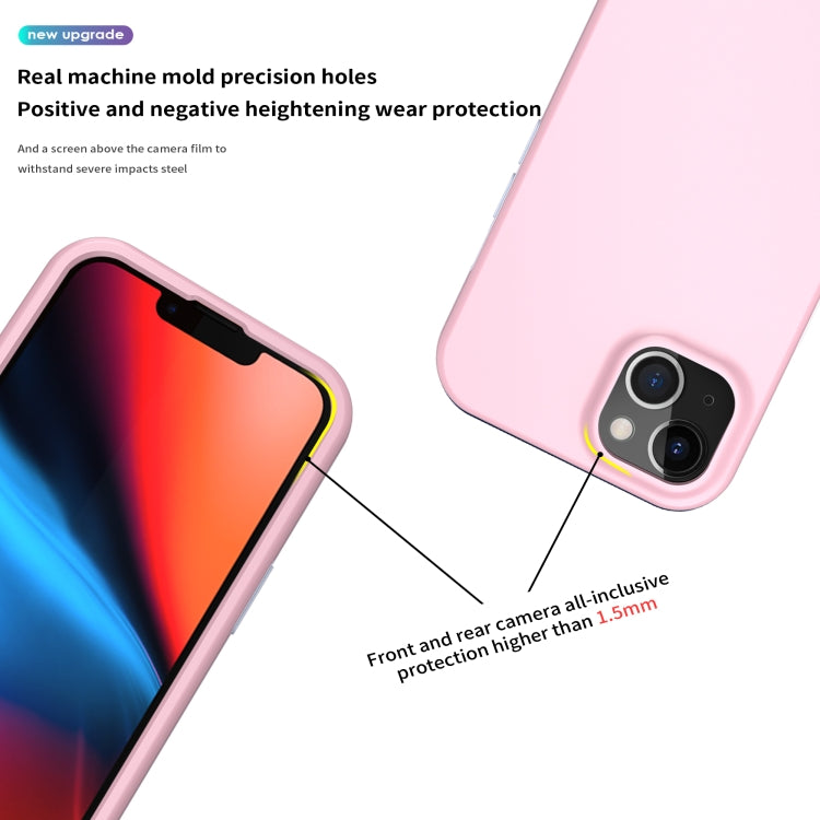 For iPhone 13 Dual-color 360 Degrees Full Coverage Protective PC + TPU Shockproof Case
