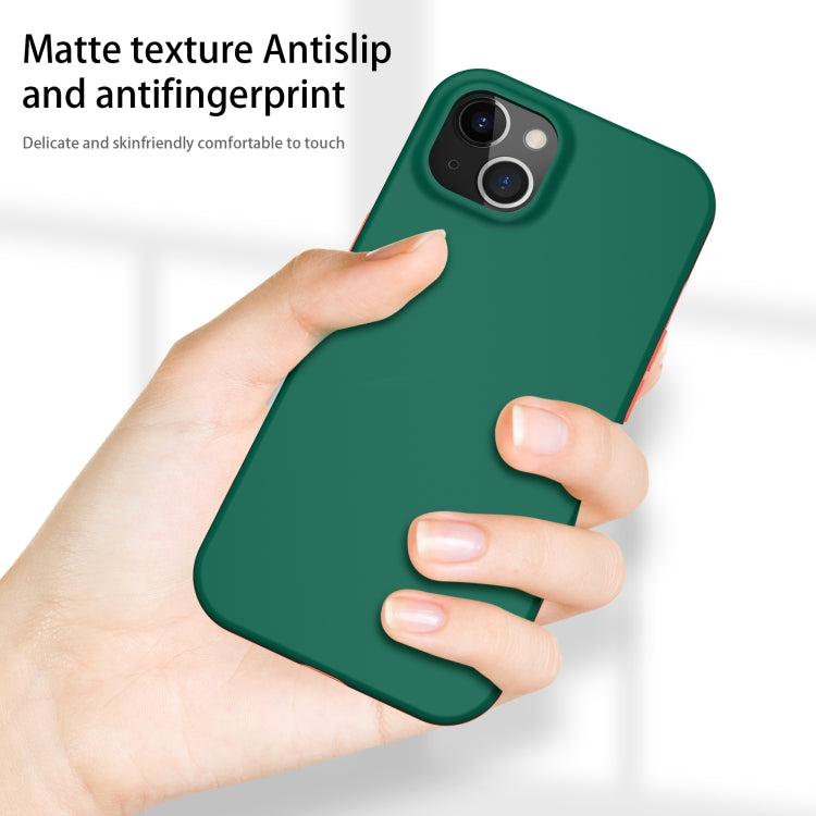 For iPhone 13 Dual-color 360 Degrees Full Coverage Protective PC + TPU Shockproof Case