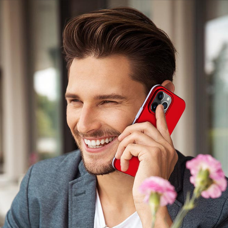 For iPhone 13 Pro Dual-color 360 Degrees Full Coverage Protective PC + TPU Shockproof Case