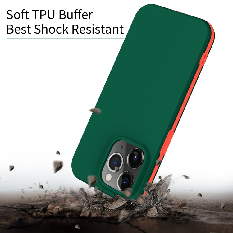For iPhone 13 Pro Dual-color 360 Degrees Full Coverage Protective PC + TPU Shockproof Case