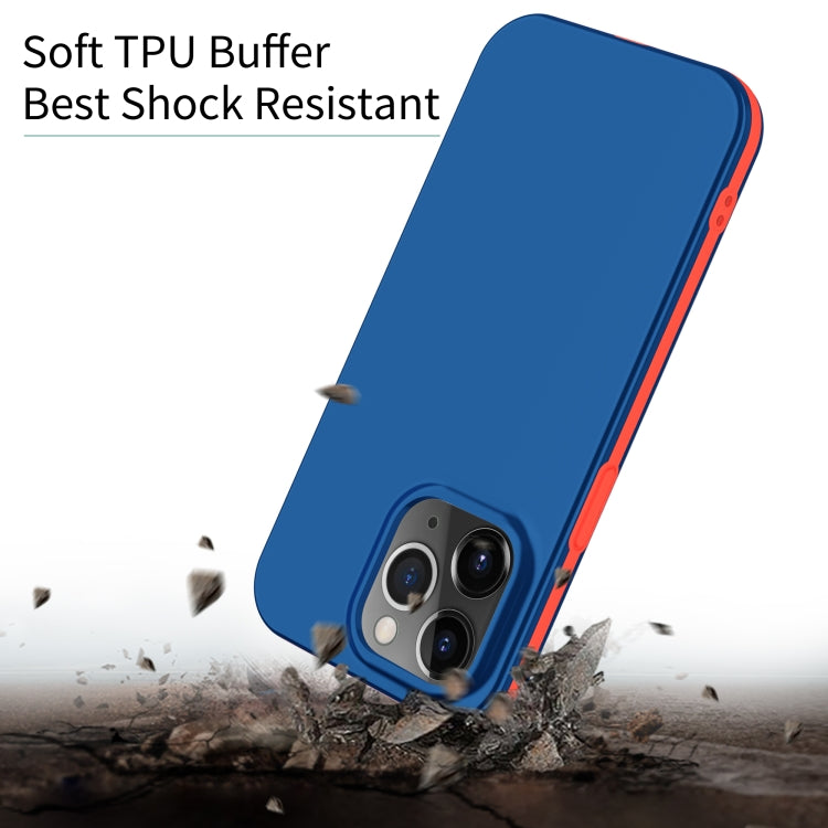 For iPhone 13 Pro Max Dual-color 360 Degrees Full Coverage Protective PC + TPU Shockproof Case