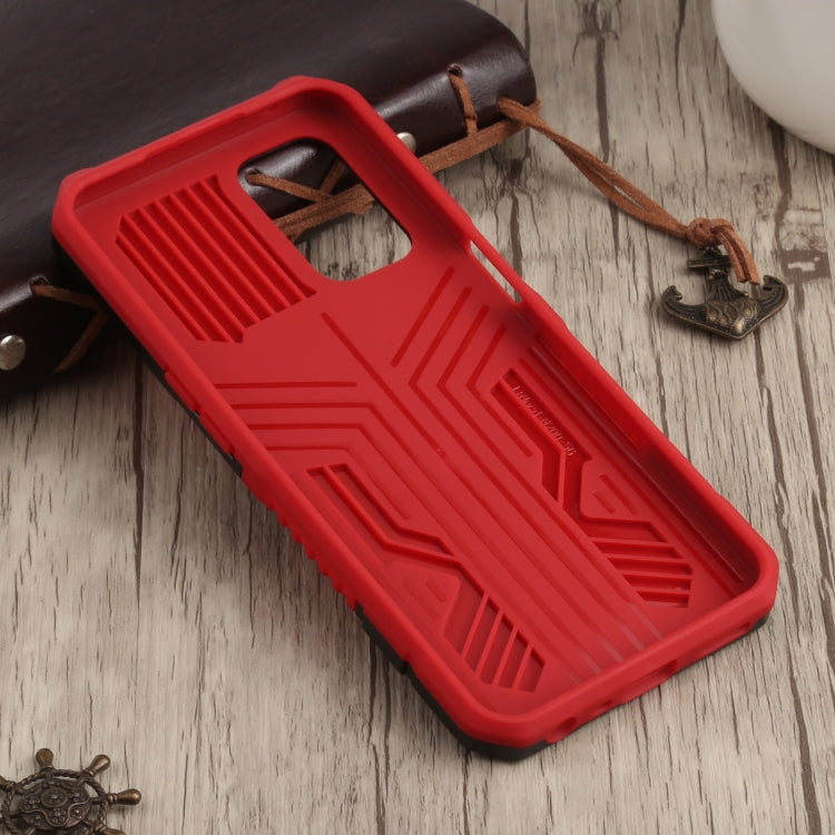 For OnePlus Nord N200 5G Machine Armor Warrior Shockproof PC + TPU Protective Case