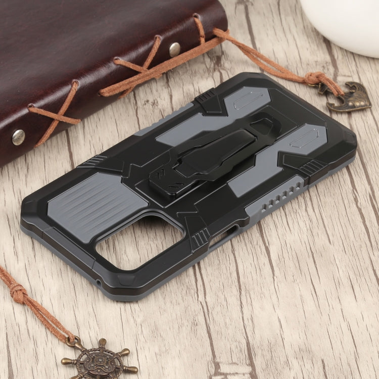 For OnePlus Nord N200 5G Machine Armor Warrior Shockproof PC + TPU Protective Case