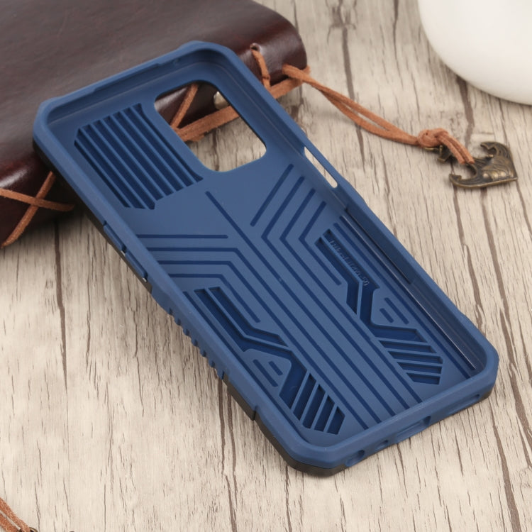 For OnePlus Nord N200 5G Machine Armor Warrior Shockproof PC + TPU Protective Case