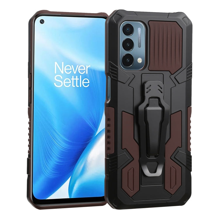 For OnePlus Nord N200 5G Machine Armor Warrior Shockproof PC + TPU Protective Case