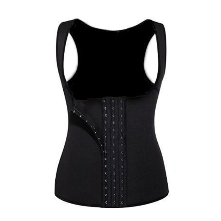 U-neck Breasted Body Shapers Vest Weight Loss Waist Shaper Corset, Size:XXL