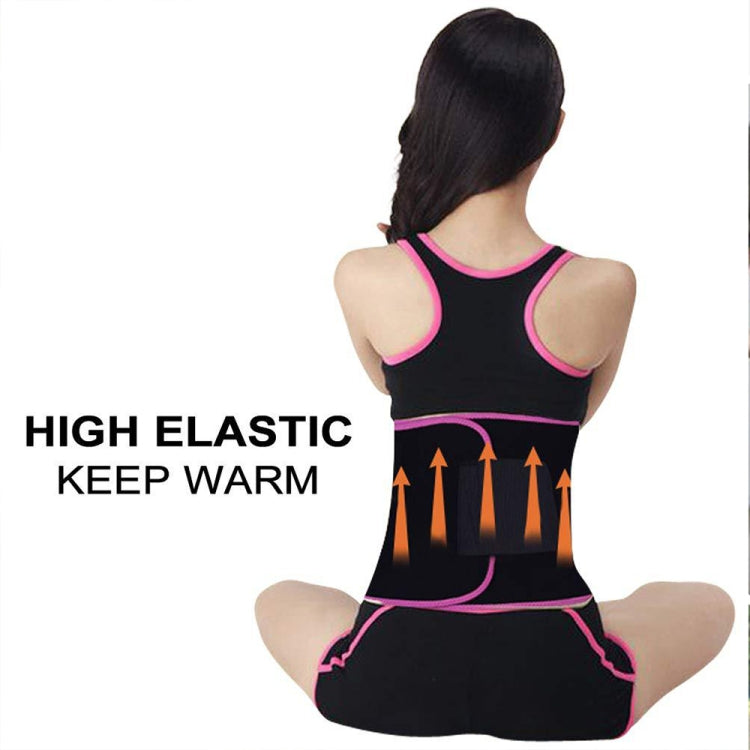 Postpartum Abdomen Belt Sports Yoga Body Body Shaper Elastic Waist Belt, Size:L