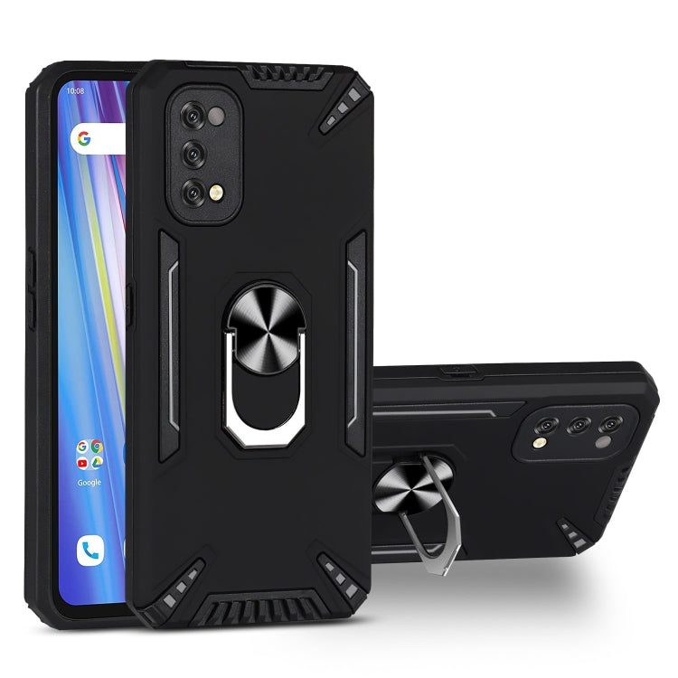 For Realme 7 Pro PC + TPU Protective Case with 360 Degrees Rotatable Ring Holder