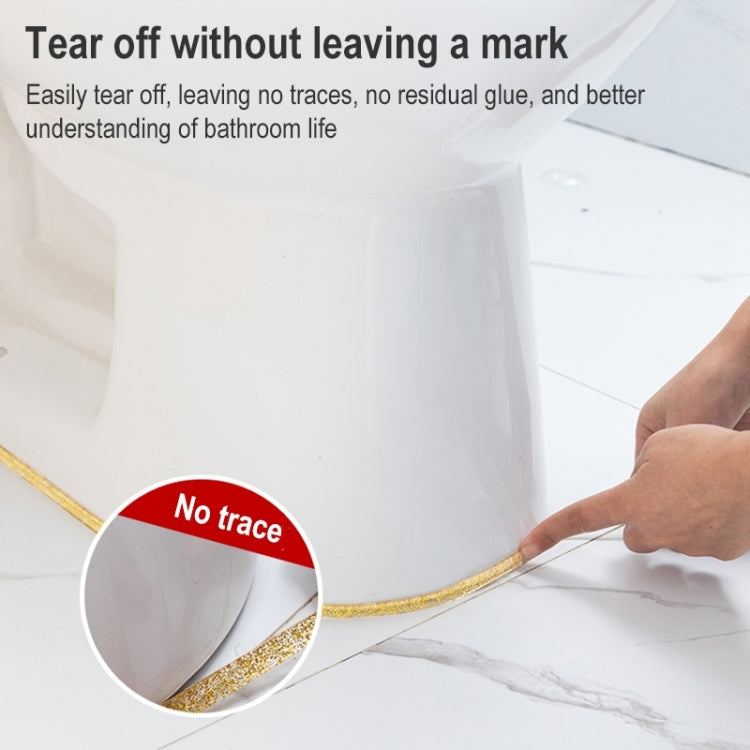 Kitchen Anti-mildew Waterproof Beauty Stitching Stickers Sink Seal Edge Line, Random Color Delivery, Size:6mx8mm