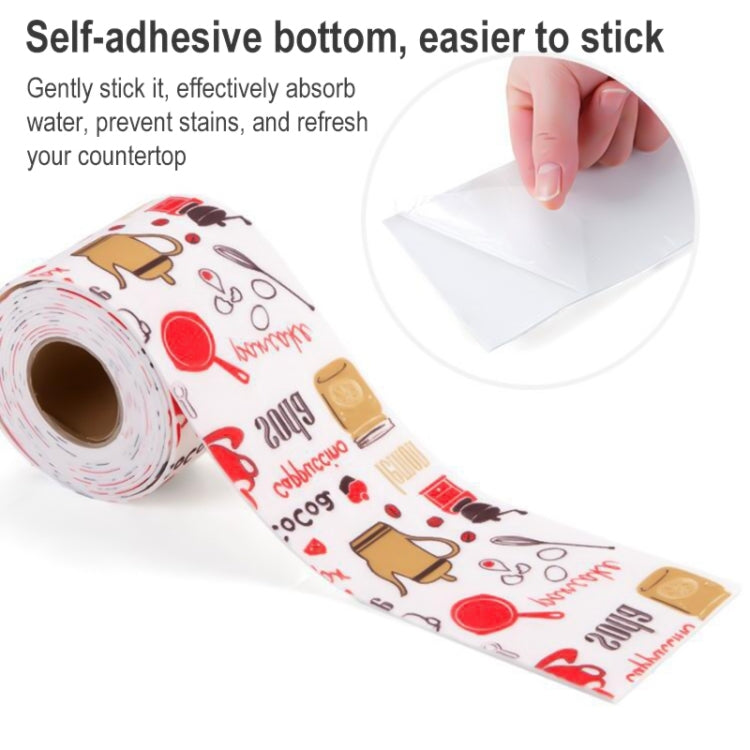3 PCS Home Bathroom Sink Countertop Waterproof Absorbent Stickers