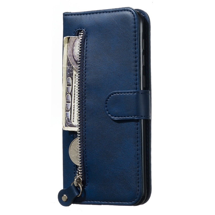 For Huawei nova 5 / nova 5 Pro Fashion Calf Texture Zipper Horizontal Flip PU Leather Case, with Holder & Card Slots & Wallet