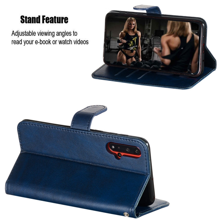 For Huawei nova 5 / nova 5 Pro Fashion Calf Texture Zipper Horizontal Flip PU Leather Case, with Holder & Card Slots & Wallet