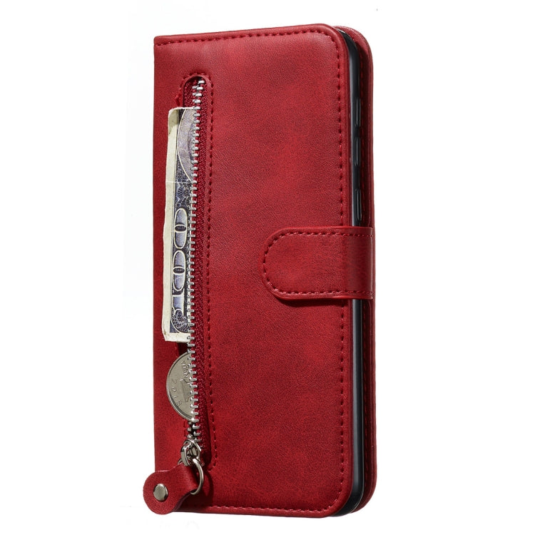 For Huawei nova 5 / nova 5 Pro Fashion Calf Texture Zipper Horizontal Flip PU Leather Case, with Holder & Card Slots & Wallet