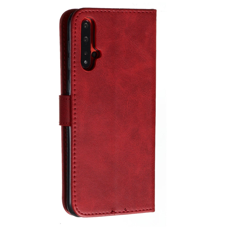 For Huawei nova 5 / nova 5 Pro Fashion Calf Texture Zipper Horizontal Flip PU Leather Case, with Holder & Card Slots & Wallet