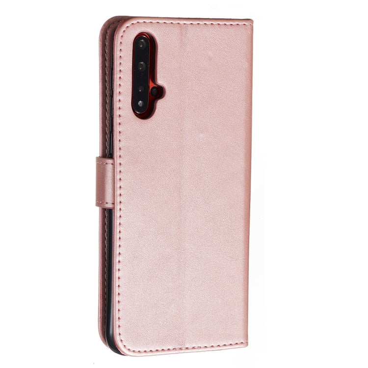 For Huawei nova 5 / nova 5 Pro Fashion Calf Texture Zipper Horizontal Flip PU Leather Case, with Holder & Card Slots & Wallet