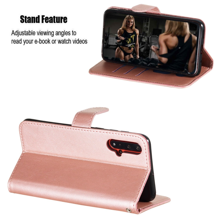 For Huawei nova 5 / nova 5 Pro Fashion Calf Texture Zipper Horizontal Flip PU Leather Case, with Holder & Card Slots & Wallet