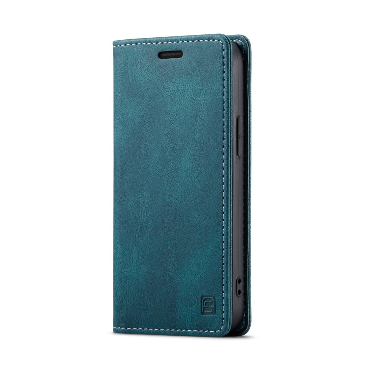 For iPhone 13 AutSpace A01 Retro Skin-feel Crazy Horse Texture Horizontal Flip Leather Case with Holder & Card Slots & Wallet & RFID