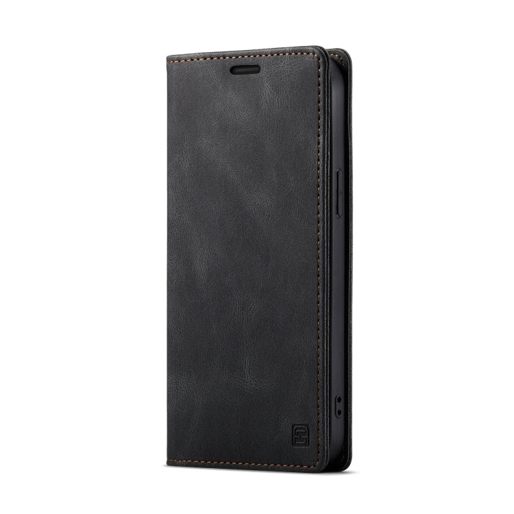 For iPhone 13 Pro AutSpace A01 Retro Skin-feel Crazy Horse Texture Horizontal Flip Leather Case with Holder & Card Slots & Wallet & RFID