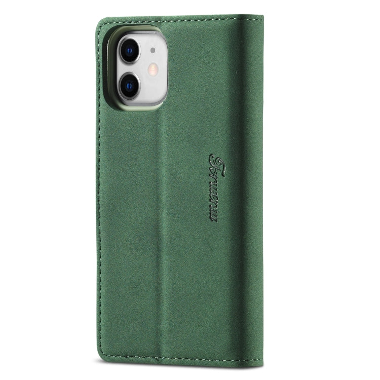 For iPhone 13 mini Forwenw F1 Series Matte Strong Magnetism Horizontal Flip Leather Case with Holder & Card Slots & Wallet & Photo Frame