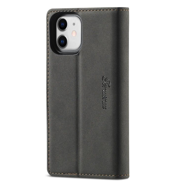 For iPhone 13 mini Forwenw F1 Series Matte Strong Magnetism Horizontal Flip Leather Case with Holder & Card Slots & Wallet & Photo Frame