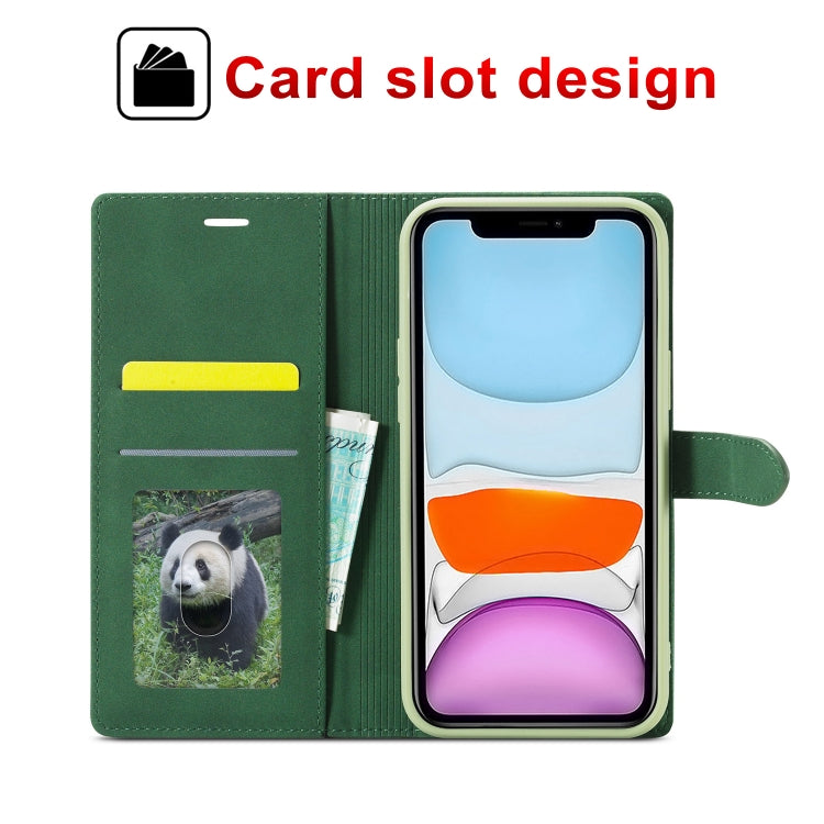 For iPhone 13 mini Forwenw F1 Series Matte Strong Magnetism Horizontal Flip Leather Case with Holder & Card Slots & Wallet & Photo Frame