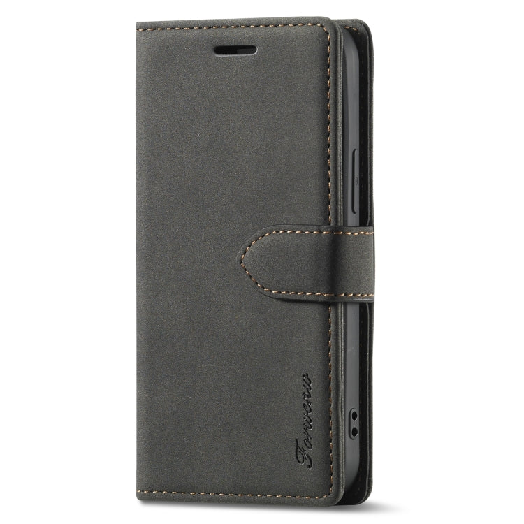 For iPhone 13 Forwenw F1 Series Matte Strong Magnetism Horizontal Flip Leather Case with Holder & Card Slots & Wallet & Photo Frame