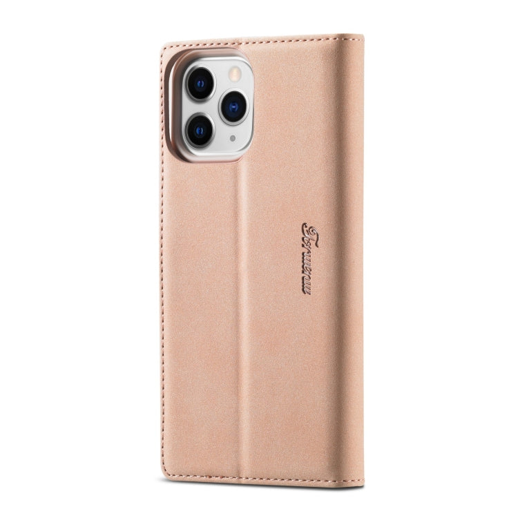 For iPhone 13 Pro Forwenw F1 Series Matte Strong Magnetism Horizontal Flip Leather Case with Holder & Card Slots & Wallet & Photo Frame