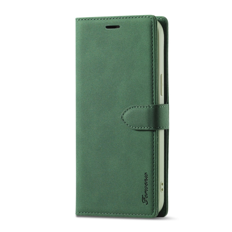 For iPhone 13 Pro Forwenw F1 Series Matte Strong Magnetism Horizontal Flip Leather Case with Holder & Card Slots & Wallet & Photo Frame