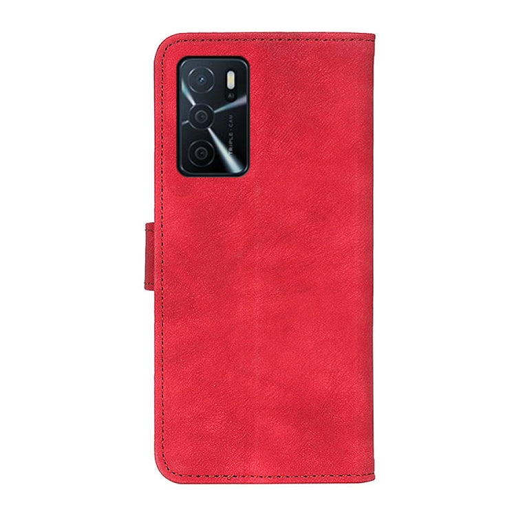 For OPPO A16 Antelope Texture Magnetic Buckle Horizontal Flip PU Leather Case with Card Slots & Wallet & Holder