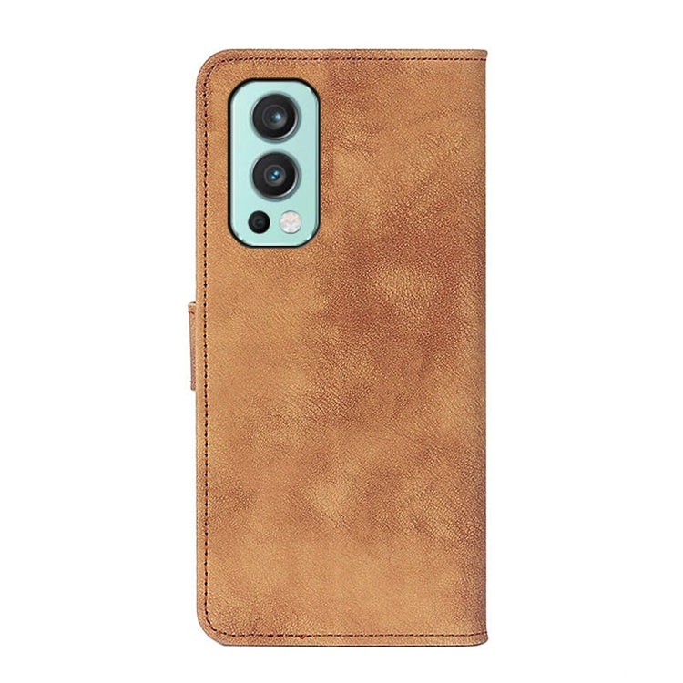 For OnePlus Nord 2 5G Antelope Texture Magnetic Buckle Horizontal Flip PU Leather Case with Card Slots & Wallet & Holder