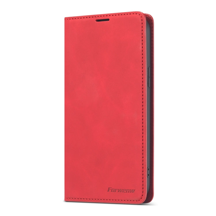 For iPhone 13 mini Forwenw Dream Series Magnetic Oil Edge Horizontal Flip Leather Case with Holder & Card Slot & Photo Frame & Wallet