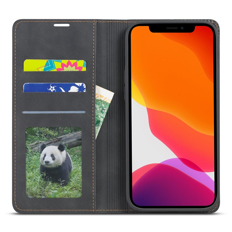 For iPhone 13 Forwenw Dream Series Magnetic Oil Edge Horizontal Flip Leather Case with Holder & Card Slot & Photo Frame & Wallet