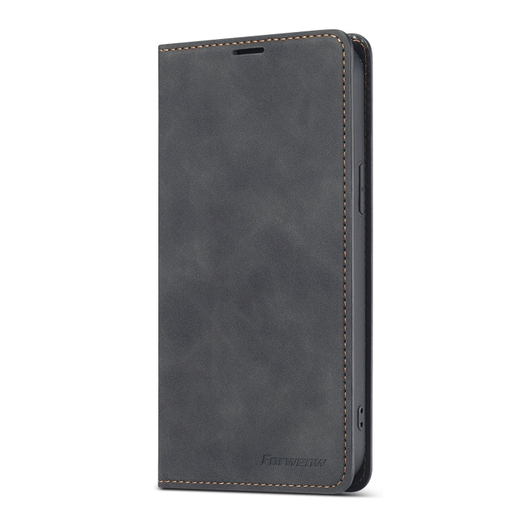 For iPhone 13 Pro Max Forwenw Dream Series Magnetic Oil Edge Horizontal Flip Leather Case with Holder & Card Slot & Photo Frame & Wallet
