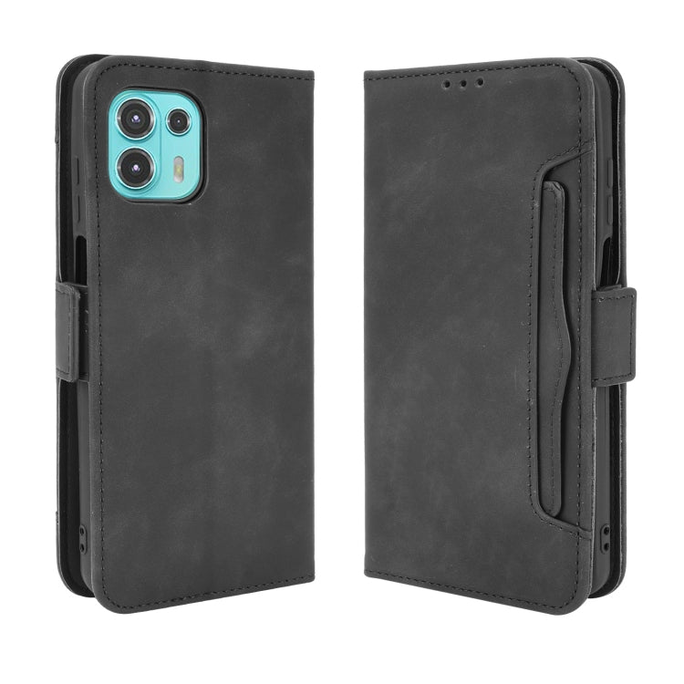 For Motorola Moto Edge 20 Lite Skin Feel Calf Pattern Horizontal Flip Leather Case with Holder & Card Slots & Photo Frame
