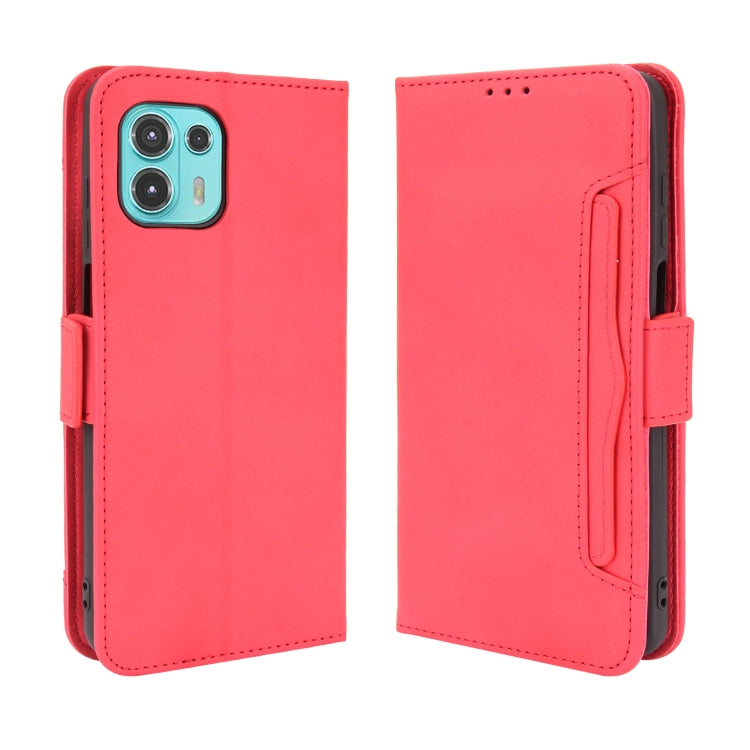For Motorola Moto Edge 20 Lite Skin Feel Calf Pattern Horizontal Flip Leather Case with Holder & Card Slots & Photo Frame