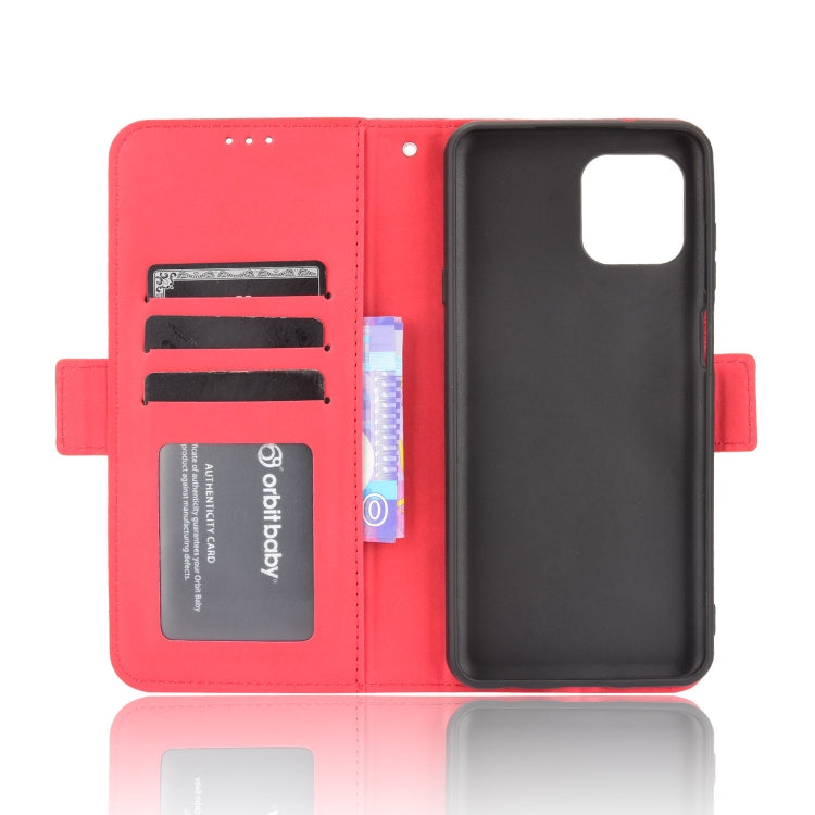 For Motorola Moto Edge 20 Lite Skin Feel Calf Pattern Horizontal Flip Leather Case with Holder & Card Slots & Photo Frame