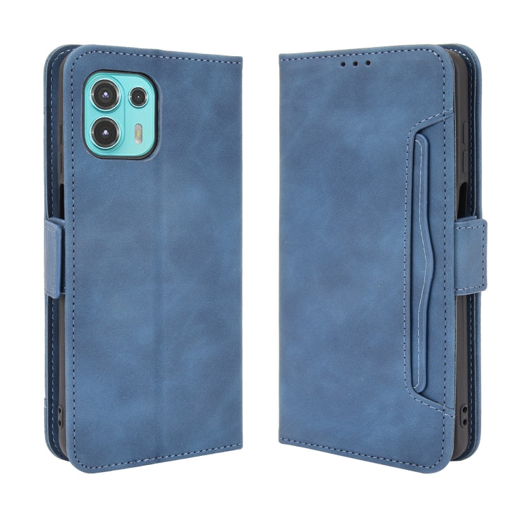 For Motorola Moto Edge 20 Lite Skin Feel Calf Pattern Horizontal Flip Leather Case with Holder & Card Slots & Photo Frame