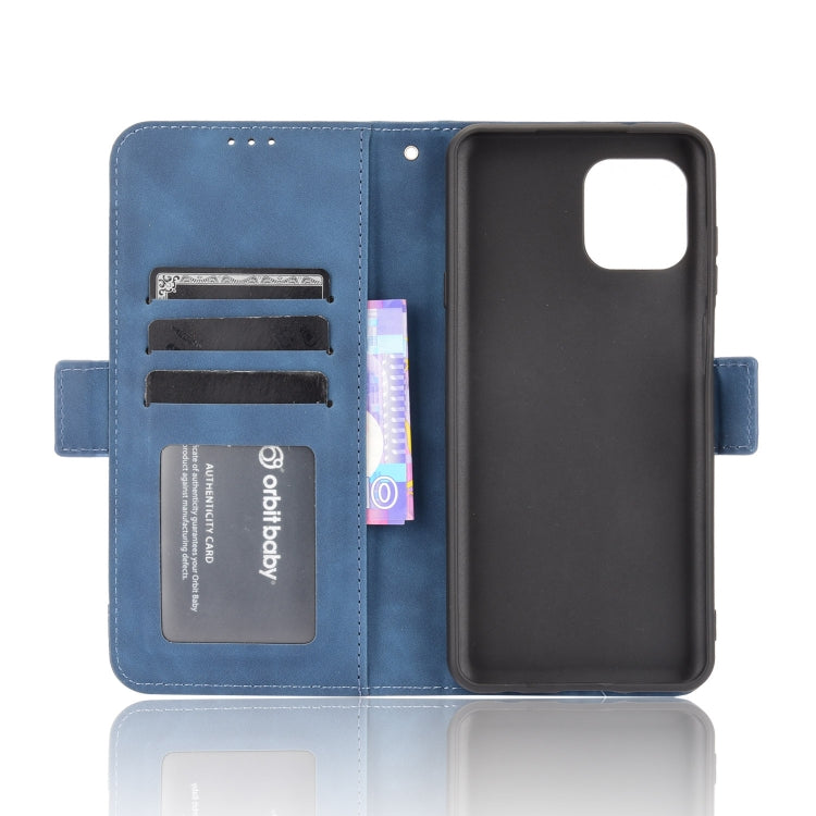 For Motorola Moto Edge 20 Lite Skin Feel Calf Pattern Horizontal Flip Leather Case with Holder & Card Slots & Photo Frame