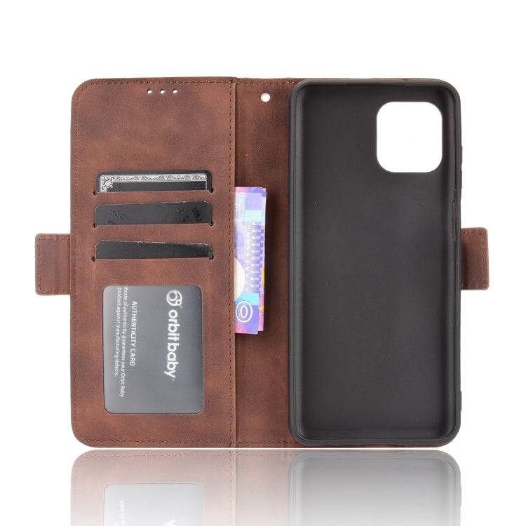 For Motorola Moto Edge 20 Lite Skin Feel Calf Pattern Horizontal Flip Leather Case with Holder & Card Slots & Photo Frame