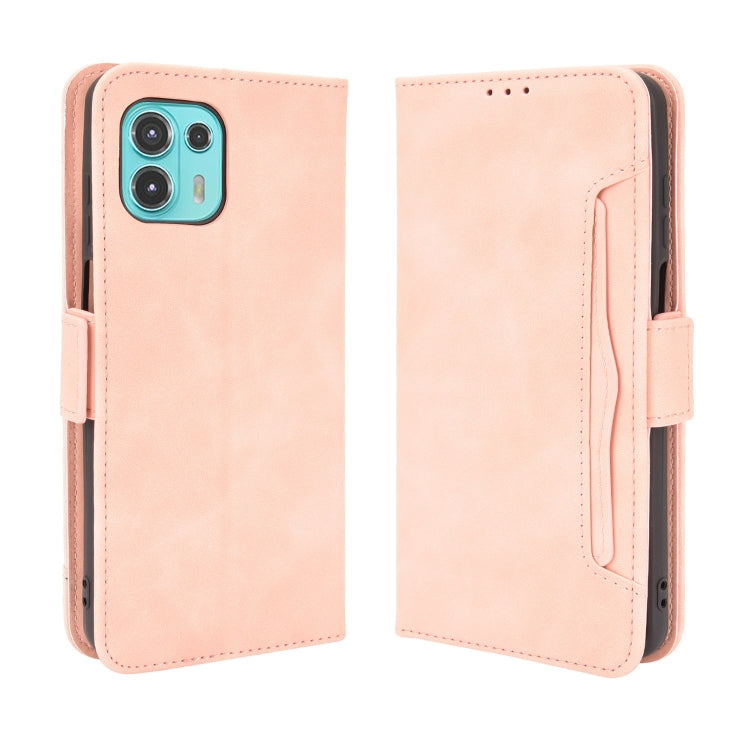 For Motorola Moto Edge 20 Lite Skin Feel Calf Pattern Horizontal Flip Leather Case with Holder & Card Slots & Photo Frame