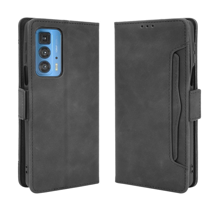 For Motorola Moto Edge 20 Pro/Edge S Pro Skin Feel Calf Pattern Horizontal Flip Leather Case with Holder & Card Slots & Photo Frame