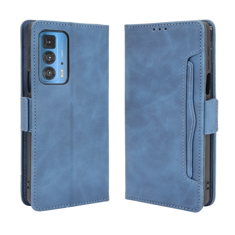 For Motorola Moto Edge 20 Pro/Edge S Pro Skin Feel Calf Pattern Horizontal Flip Leather Case with Holder & Card Slots & Photo Frame