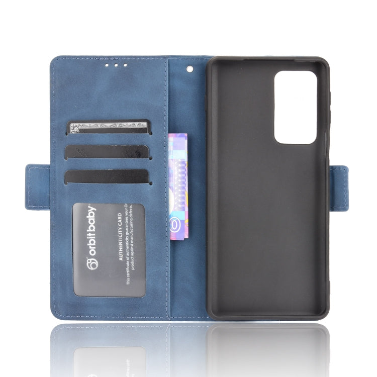 For Motorola Moto Edge 20 Pro/Edge S Pro Skin Feel Calf Pattern Horizontal Flip Leather Case with Holder & Card Slots & Photo Frame