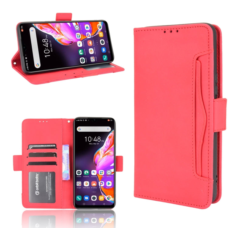 For Infinix Hot 10s/10s NFC/10T Skin Feel Calf Pattern Horizontal Flip Leather Case with Holder & Card Slots & Photo Frame