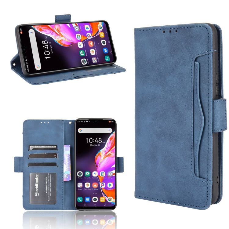 For Infinix Hot 10s/10s NFC/10T Skin Feel Calf Pattern Horizontal Flip Leather Case with Holder & Card Slots & Photo Frame