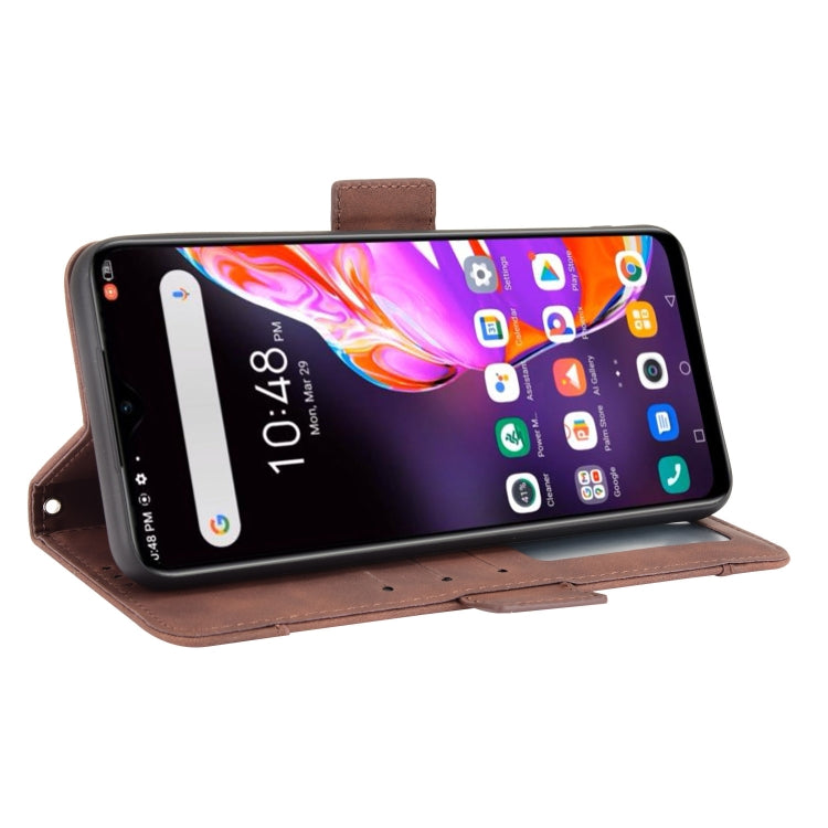 For Infinix Hot 10s/10s NFC/10T Skin Feel Calf Pattern Horizontal Flip Leather Case with Holder & Card Slots & Photo Frame