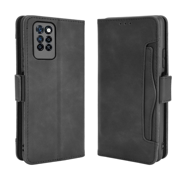 For Infinix Note 10 Pro/Note 10 Pro NFC Skin Feel Calf Pattern Horizontal Flip Leather Case with Holder & Card Slots & Photo Frame