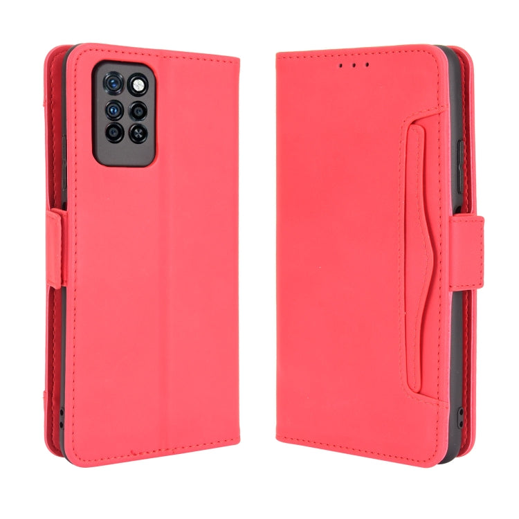 For Infinix Note 10 Pro/Note 10 Pro NFC Skin Feel Calf Pattern Horizontal Flip Leather Case with Holder & Card Slots & Photo Frame