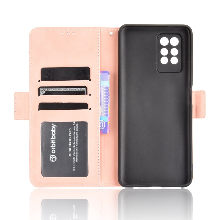 For Infinix Note 10 Pro/Note 10 Pro NFC Skin Feel Calf Pattern Horizontal Flip Leather Case with Holder & Card Slots & Photo Frame